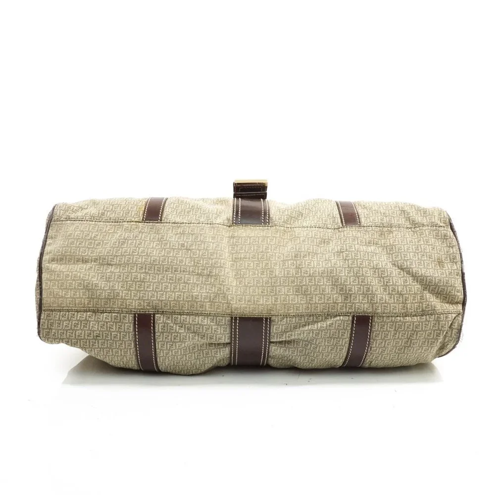 Auth Fendi Tote Bag Brown Canvas #19333F10 - Picture 6 of 11